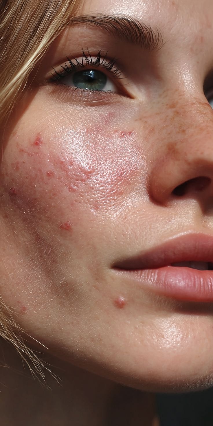 Portrait of a woman with long, wavy hair.