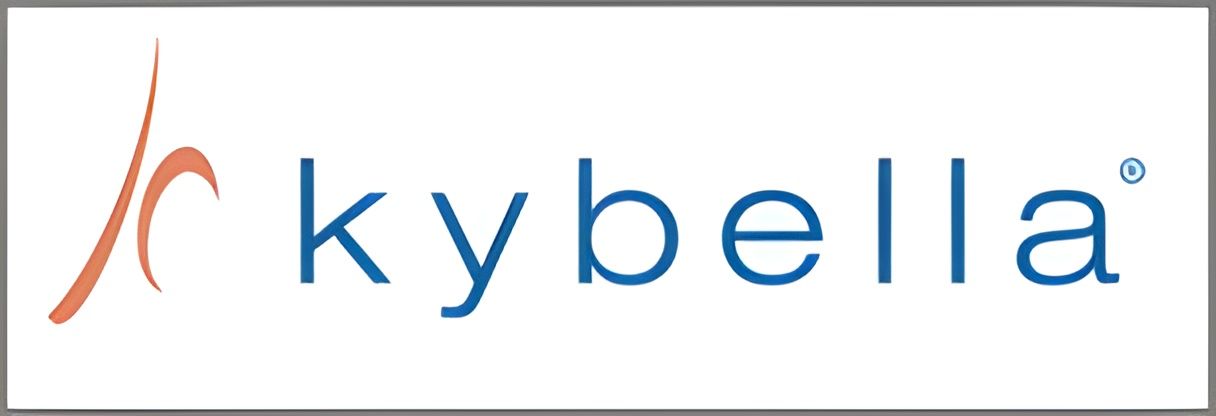 Kybella logo on a white background