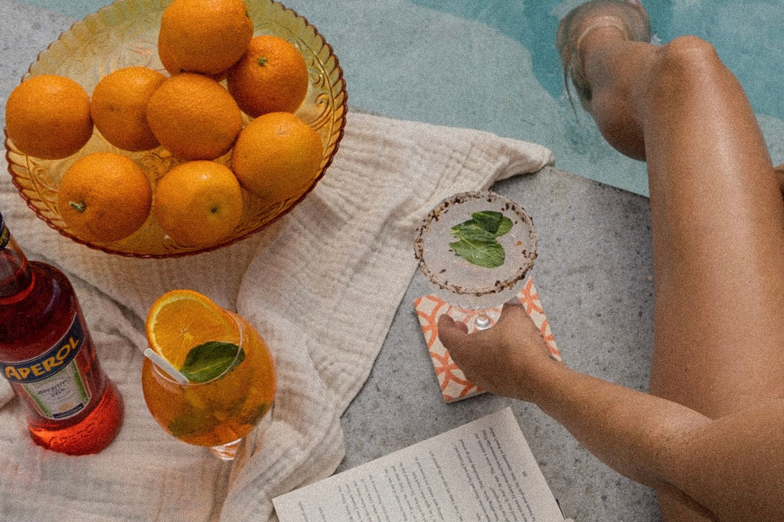 Snow-covered mountains under a cloudy sky.